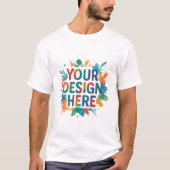 カスタムデザインDIYは独自の Tシャツ (正面)