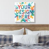 カスタムデザインDIY独自の キャンバスプリント (インサイチュ (寝室))