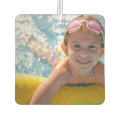 カスタムデザインYour Own Auto Decoration カーエアーフレッシュナー (裏面)