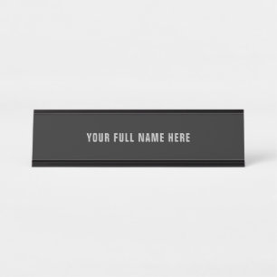 カスタムデスク名プレートまたはドアの署名テンプレート デスクネームプレート