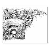 カスタムトアドバタフライテンプレートスモールビジネス ラバースタンプ (インプリント)