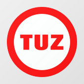 カスタムトゥスおもしろいアラビア語バンパーウィンドウカーのステッカー ウィンドウサイン (シート)