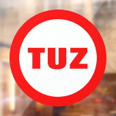 カスタムトゥスおもしろいアラビア語バンパーウィンドウカーのステッカー ウィンドウサイン (シート2)