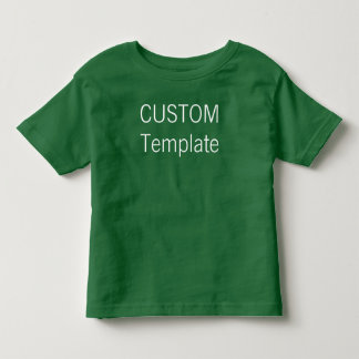 カスタムトドラーコットンTシャツ空白のテンプレート トドラーTシャツ