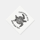 カスタムトバルカメデザイン スタンダードカクテルナプキン (角)