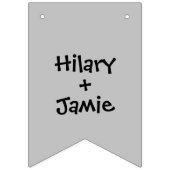 カスタムトラクタカントリー素朴バ結婚ン バンティングフラッグ (第3の旗)