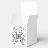 カスタムトラクター国の結婚式をテーマにした特典ボックス フェイバーボックス (オープン)