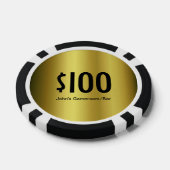 カスタムトランプのポーカーチップ ポーカーチップ (シングル)