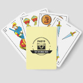 カスタムトランプデッパーソナライズされたク（写真付） トランプ (裏面)