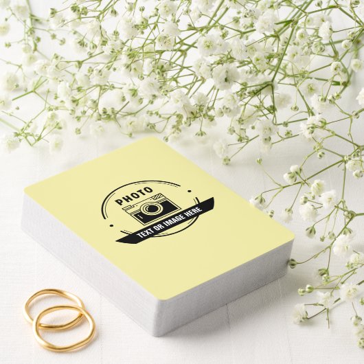 カスタムトランプデッパーソナライズされたク（写真付） トランプ (インサイチュ (ウェディング))