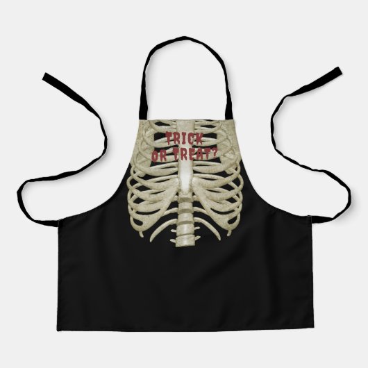 カスタムトリッ不気味クまたはトリートキッズ エプロン (正面)
