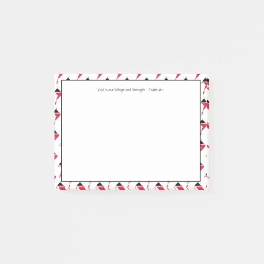 カスタムトリニダード・トバゴ ポストイット (正面)