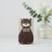 カスタムトリートクッキーデコレータ 名刺 (スタンド正面)