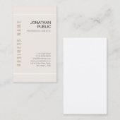 カスタムトレンディーエレガントモダンデザインテンプレート 名刺 (正面/裏面)