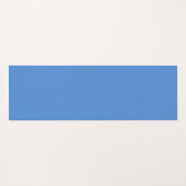 カスタムトレンディーヴィンテージ山花模様 ヨガマット (裏面(横))