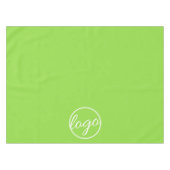 カスタムトレードショービジネスロゴNeon Green テーブルクロス (正面(横))