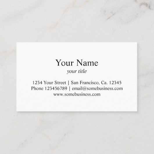 カスタムトレーリング会社の名刺テンプレート 名刺 (裏面)