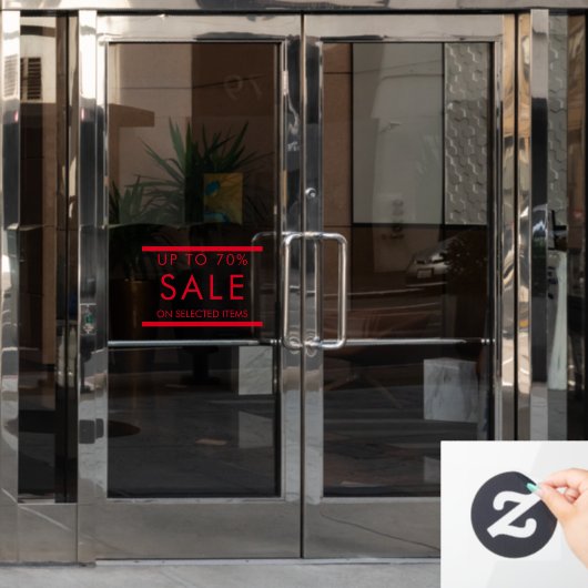 カスタムドアウィンドウの文字編集可能な販売標識 ウィンドウサイン (オフィスドア)