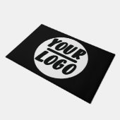 カスタムドアマット会社ビジネスロゴ歓迎マット ドアマット (アングル)