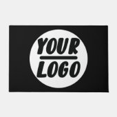 カスタムドアマット会社ビジネスロゴ歓迎マット ドアマット (正面)