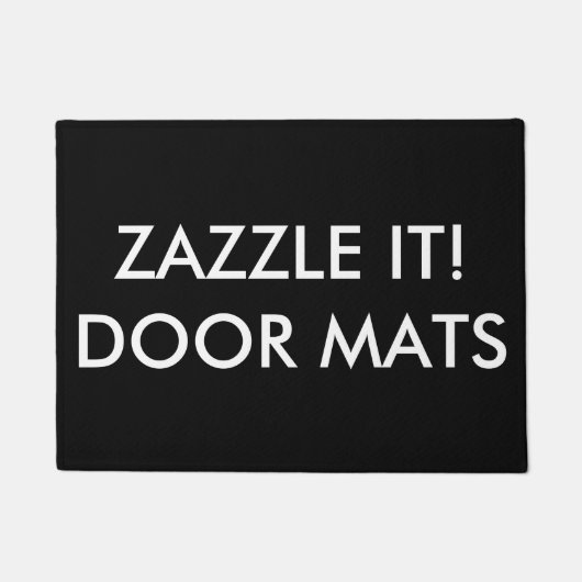 カスタムドアマット空白のテンプレート ドアマット (正面)
