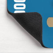 カスタムドクター名Red Carnation Gift マウスパッド (コーナー)