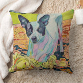 カスタムドッグアート装飾用クッション クッション (ブランケット)