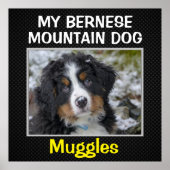 カスタムドッグウォールアート ポスター (正面)