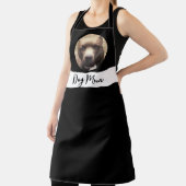 カスタムドッグフォトレディースキッチン エプロン (インサイチュ)