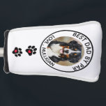 カスタムドッグフォト最高のパパバイパー白黒 ゴルフヘッドカバー<br><div class="desc">あなたの人生でゴルフを愛するパパのための完璧な贈り物を手に入れ!この白お洒落黒ゴルフヘッドカバーは彼の怒った友カスタム人のおもしろい写真と「パーのお気に入りのパパと最高のしているフレーズ」を備えている。 耐久性スタイリッシュに優れ、個人的で、ゴルフに対する彼の愛と彼の愛犬を組み合わせるための究極の方法である。父の日や誕生日に最適か、それだけのために!</div>