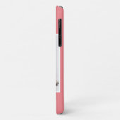 カスタムドッグムフォトスクリプトシンプルミニマルモダンCD Case-Mate iPhoneケース (裏面/左)