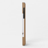 カスタムドッグムフォトスクリプトシンプルミニマルモダンCD Case-Mate iPhoneケース (裏面/左)