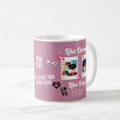 カスタムドッグラバーマグ | ペットパーソナライズされたの写真ギフト コーヒーマグカップ (正面右)