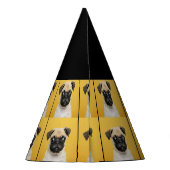 カスタムドッグ写真8th誕生日パーティーパーティーハット パーティーハット (裏面)