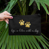 カスタムドッグ愛人カスタムプリントカットソーバッグ アクセサリーポーチ