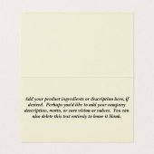 カスタムドット折り畳み表示つるパッケージヘッダカード (内部フラット)