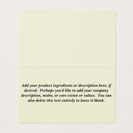 カスタムドット折り畳み表示つるパッケージヘッダカード (内部フラット)