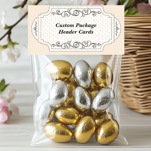 カスタムドット折り畳み表示つるパッケージヘッダカード