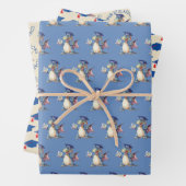 カスタムドラゴン幼稚園卒園 ラッピングペーパーシート (インサイチュ)