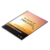 カスタムドリームジャーナル ノートブック (左側)