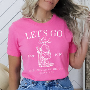 カスタムナッシュビルバチェロレッテ社会倶楽部 Tシャツ