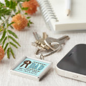 カスタムナンバーワンパパの父の日キーチェーン キーホルダー (側面)