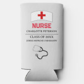 カスタムナース卒業 スリム缶クーラー (裏面)