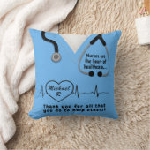 カスタムナース名を追加いただきありがとうございます クッション (ブランケット)
