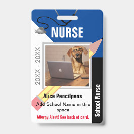 カスタムナース教職員IDバッジ バッジ
