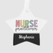 カスタムナース開業医NPナース卒業 オーナメント (裏面)