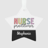 カスタムナース開業医NPナース卒業 オーナメント (正面)