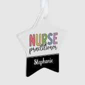 カスタムナース開業医NPナース卒業 オーナメント (正面)