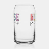 カスタムナース開業医NPナース卒業 ガラス缶 (左)