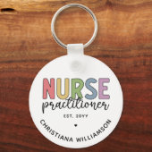 カスタムナース開業医NPナース卒業 キーホルダー (正面)